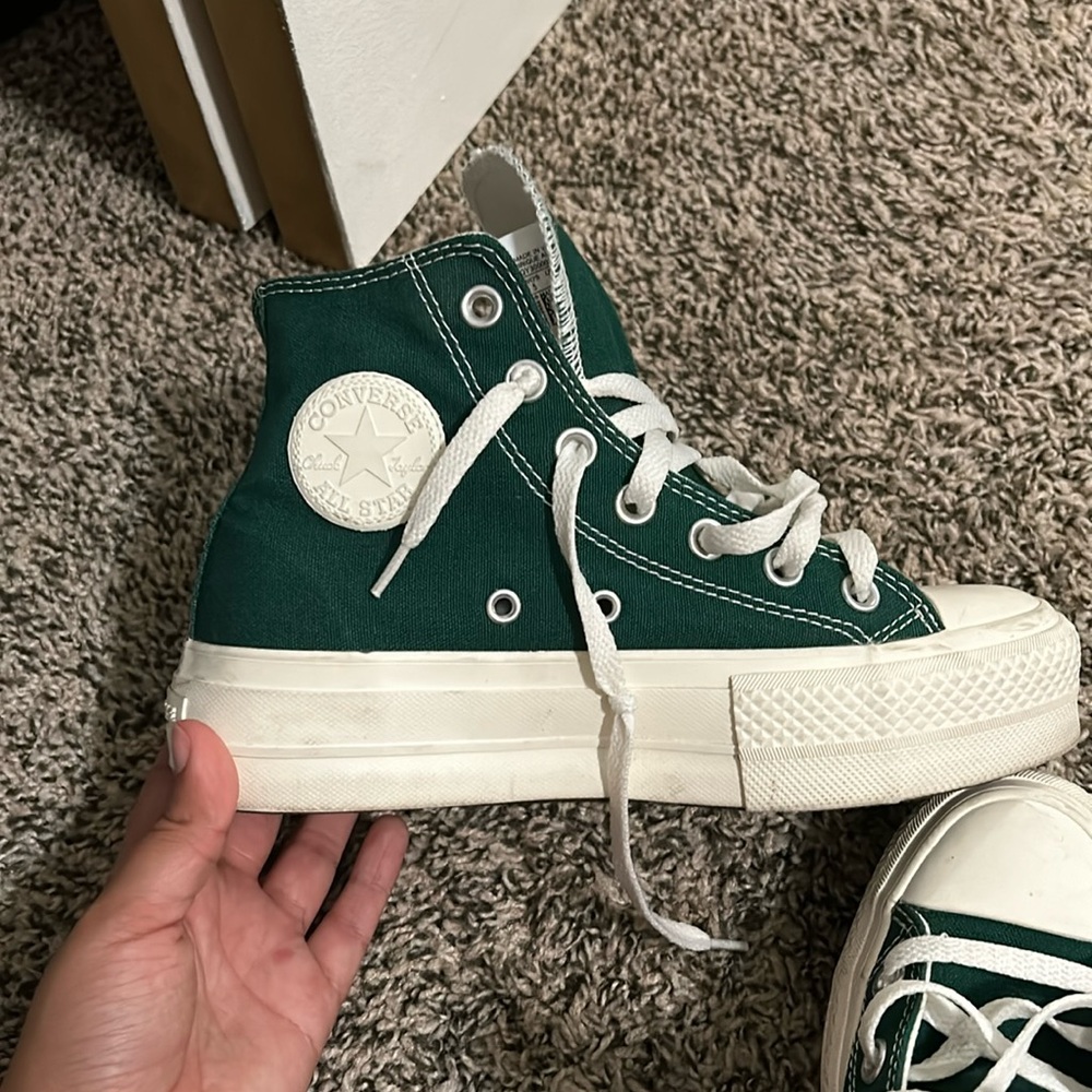 Custom High-Top Converse-platforms